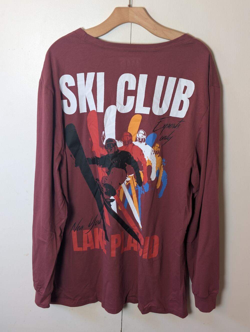 MAD Engine Ski Club Red Long Sleeve XXL